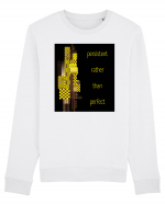 persistent rather than perfect6 Bluză mânecă lungă Unisex Rise