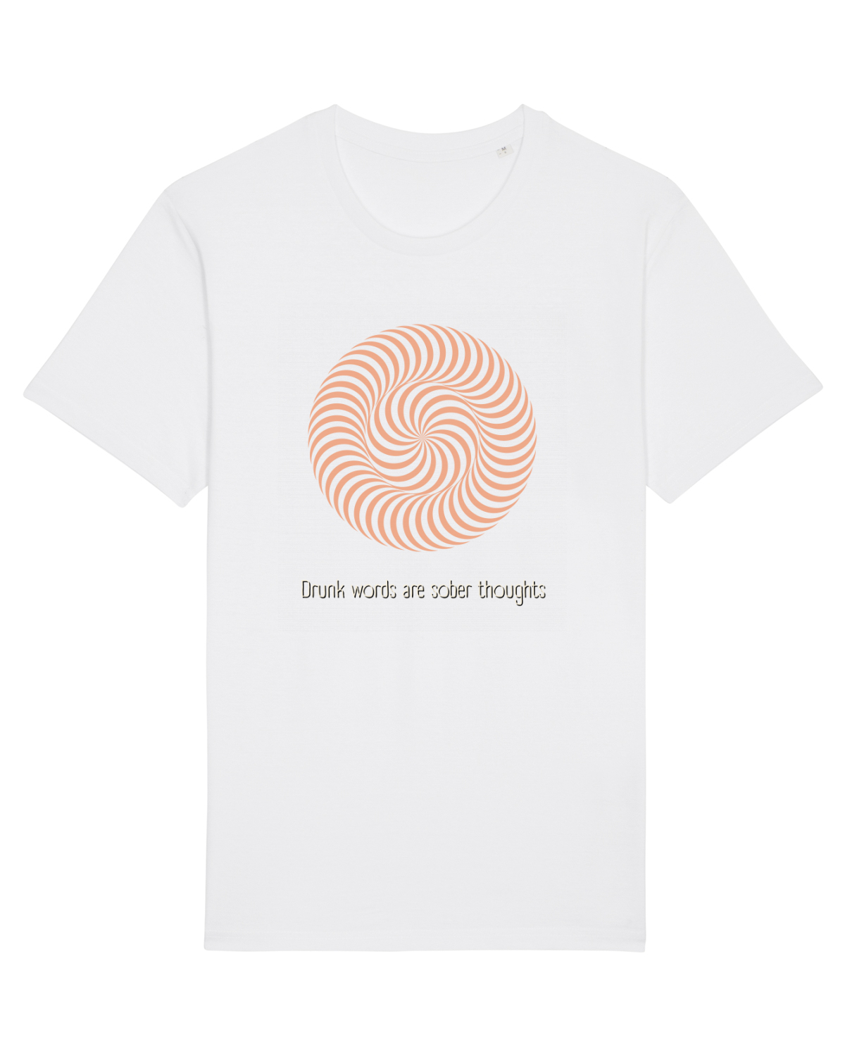 Tricou mânecă scurtă Unisex Rocker White