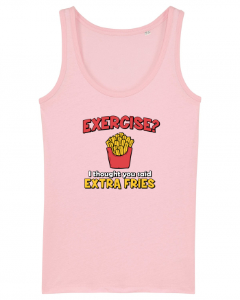 Extra Fries Cotton Pink