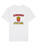 Extra Fries Tricou mânecă scurtă Unisex Rocker