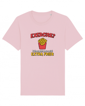 Extra Fries Cotton Pink