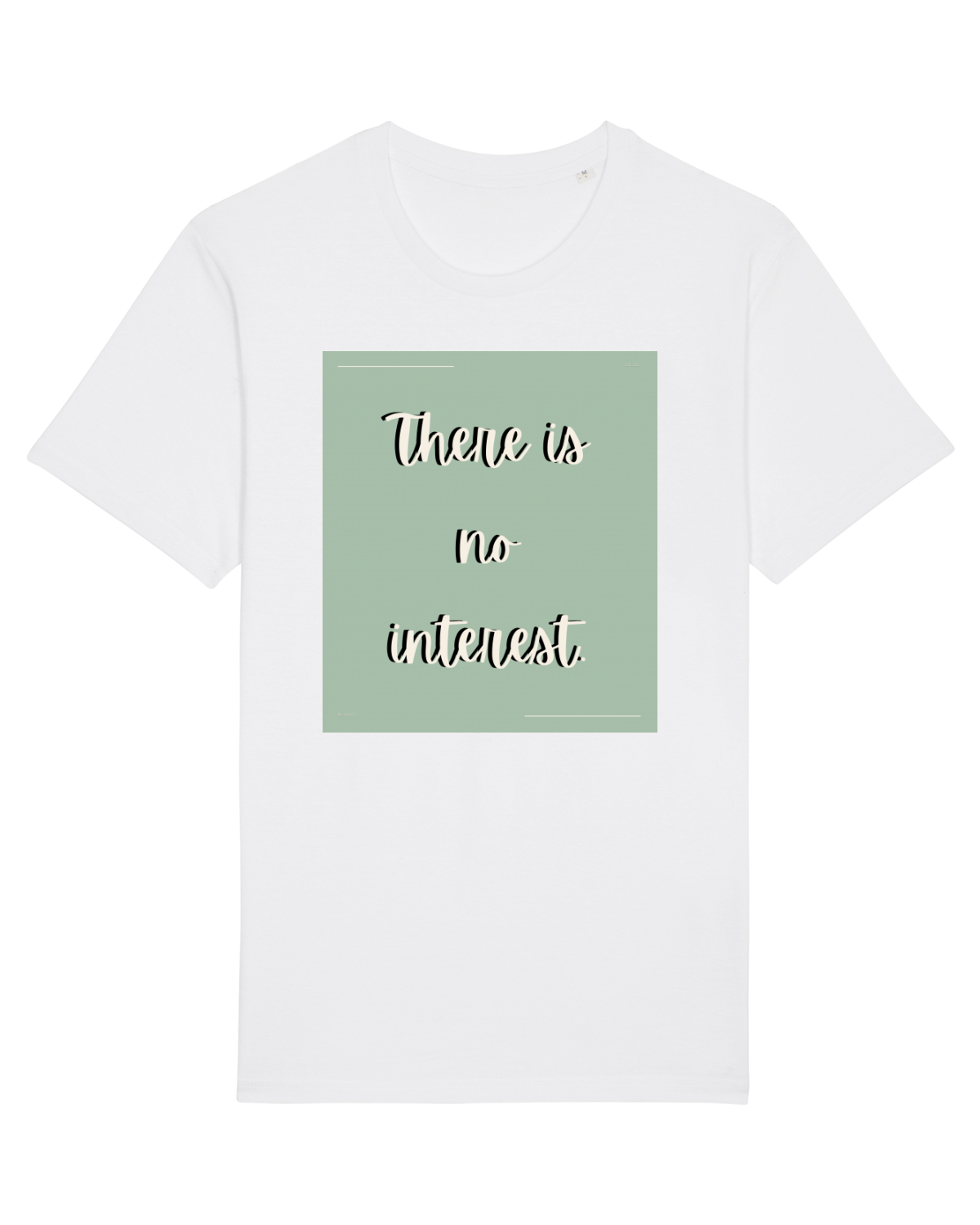 Tricou mânecă scurtă Unisex Rocker White