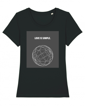 love is simple Black