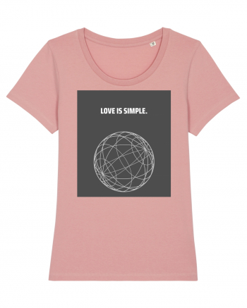 love is simple Canyon Pink