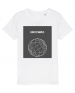 love is simple Tricou mânecă scurtă  Copii Mini Creator