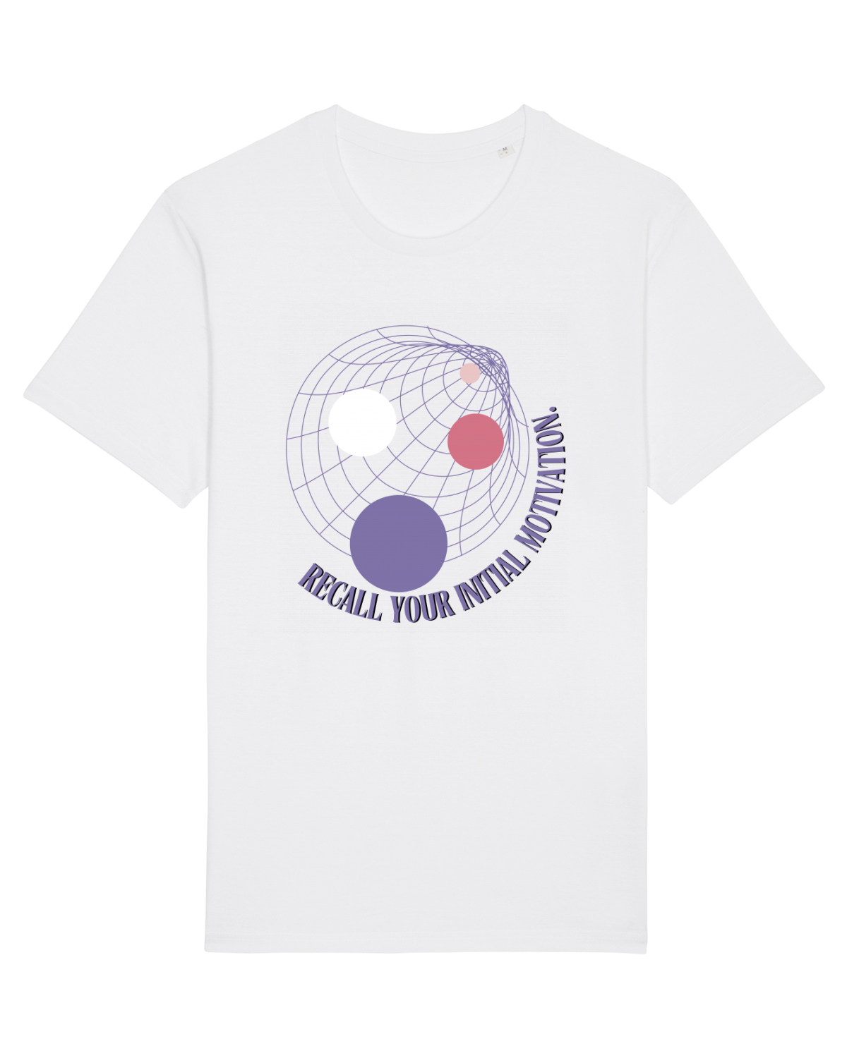 Tricou mânecă scurtă Unisex Rocker White