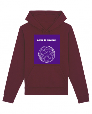 love is simple2 Burgundy