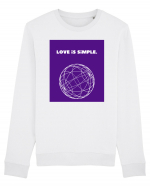 love is simple2 Bluză mânecă lungă Unisex Rise