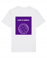 love is simple2 Tricou mânecă scurtă Unisex Rocker