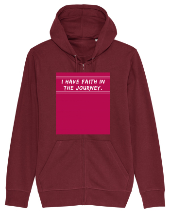 i have faith in the journey2 Burgundy
