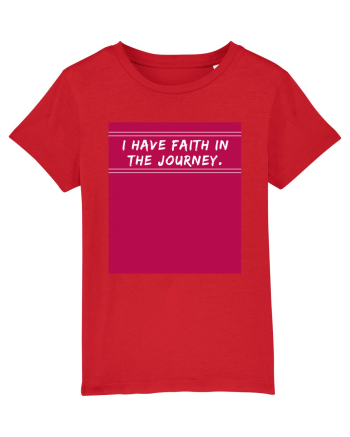 i have faith in the journey2 Red
