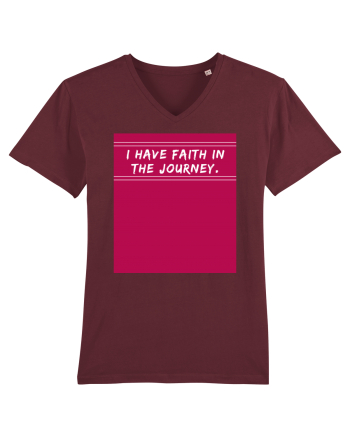 i have faith in the journey2 Burgundy