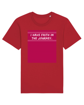 i have faith in the journey2 Red