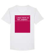 i have faith in the journey2 Tricou mânecă scurtă guler larg Bărbat Skater