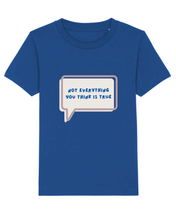 not everything you think is true4 Majorelle Blue