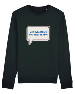not everything you think is true4 Bluză mânecă lungă Unisex Rise