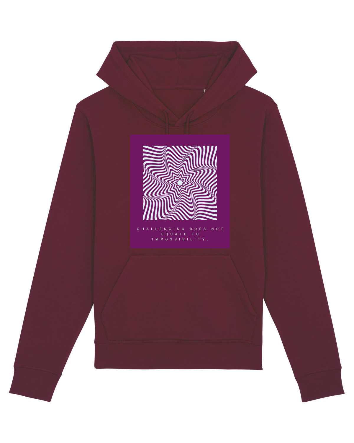 Hanorac Unisex Drummer Burgundy