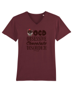 Chocolate Tricou mânecă scurtă guler V Bărbat Presenter