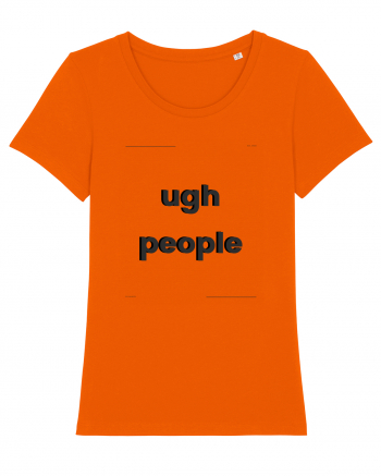 ugh people3 Bright Orange