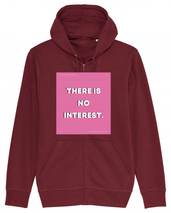 there is no interest5 Burgundy