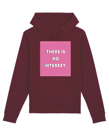 there is no interest5 Burgundy