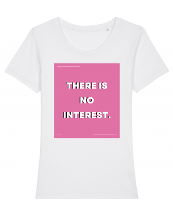 there is no interest5 White