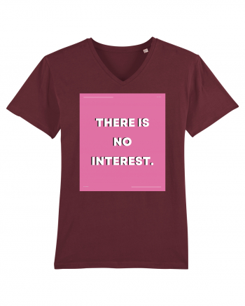 there is no interest5 Burgundy