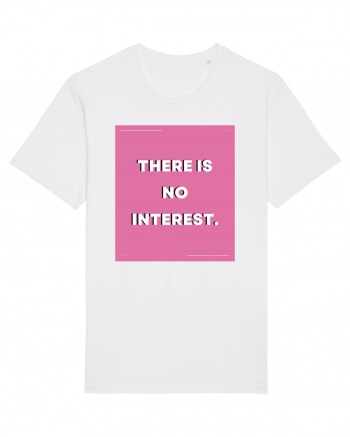 there is no interest5 White