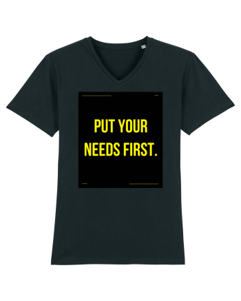put your needs first4 Black