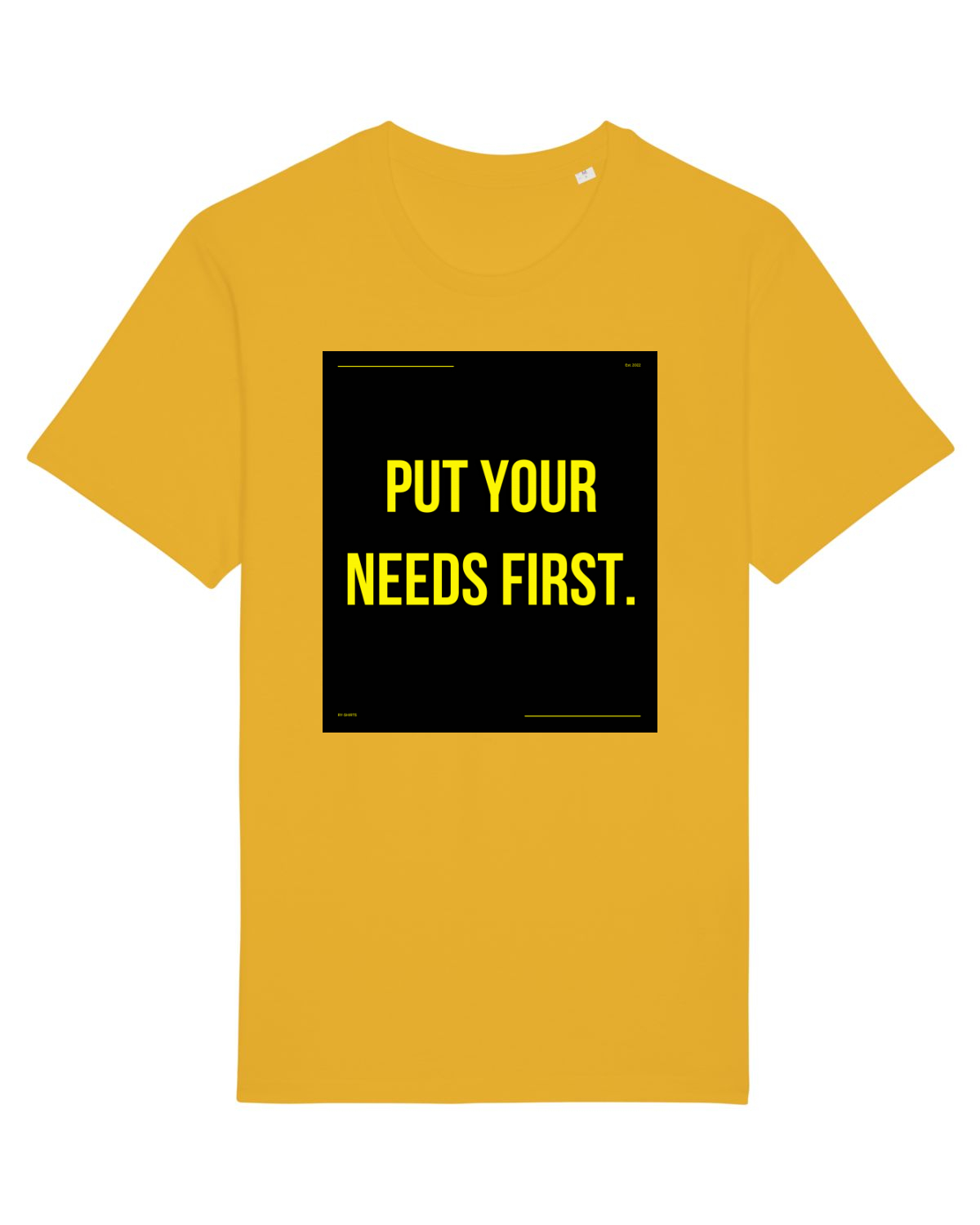 Tricou mânecă scurtă Unisex Rocker Spectra Yellow