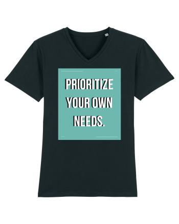 prioritize your own needs5 Black