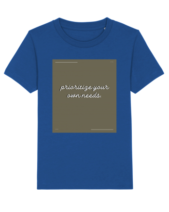 prioritize your own needs6 Majorelle Blue