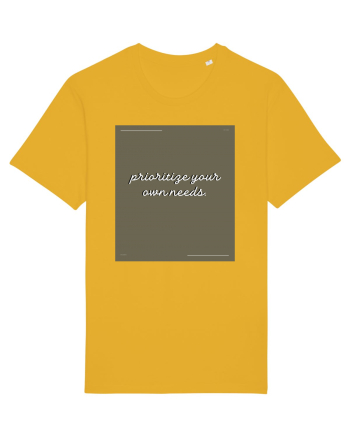 prioritize your own needs6 Spectra Yellow