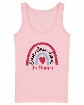 Be Happy Cotton Pink