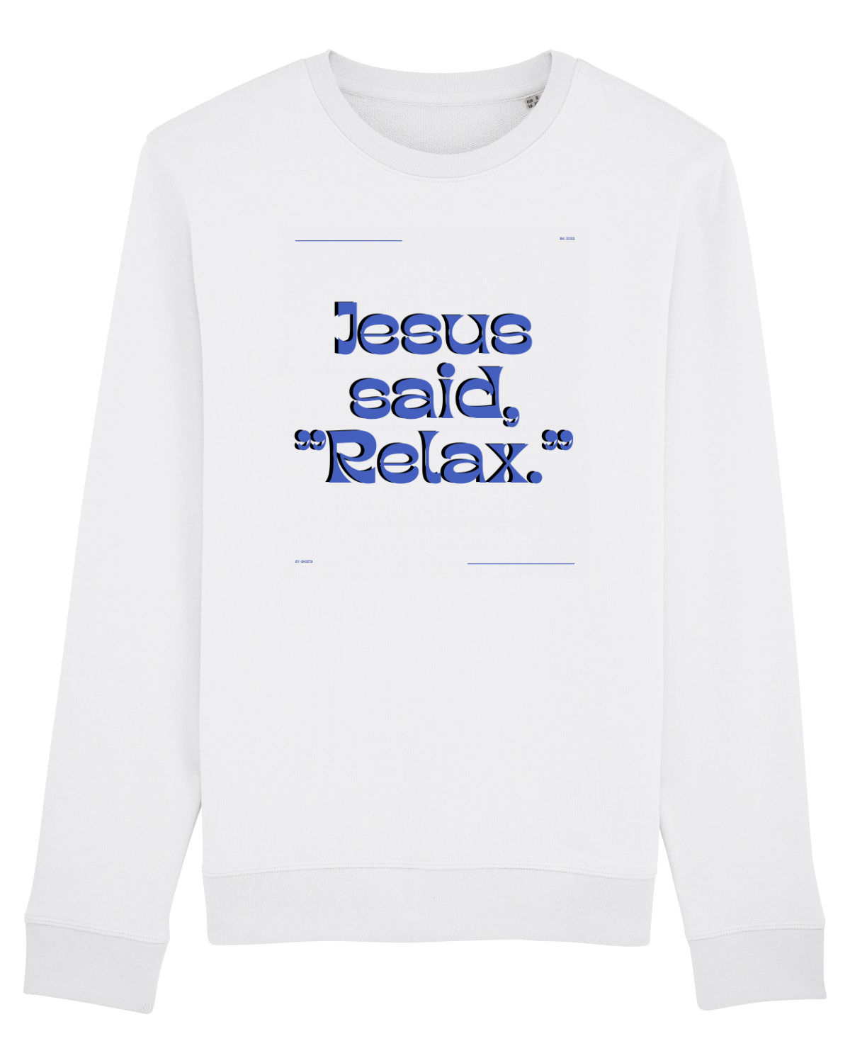 Bluză mânecă lungă Unisex Rise White