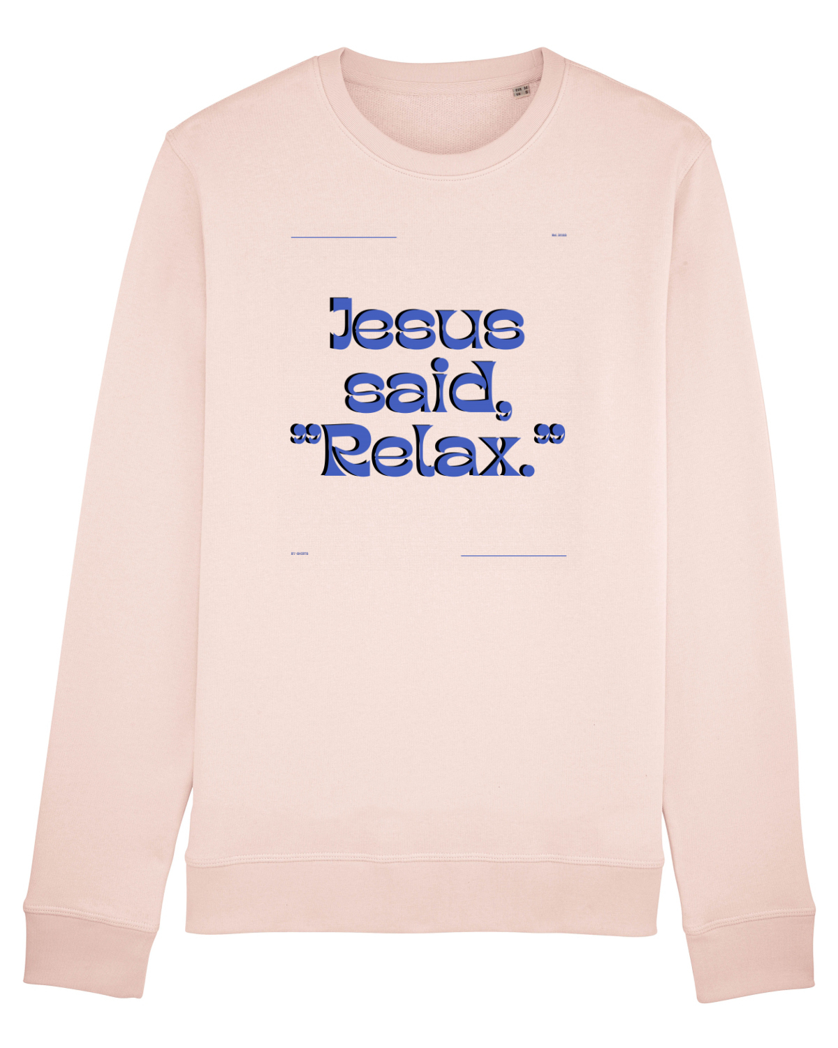 Bluză mânecă lungă Unisex Rise Candy Pink