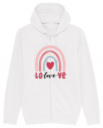 LO love VE Hanorac cu fermoar Unisex Connector