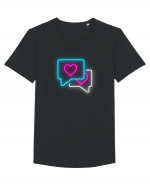 Flirt Tricou mânecă scurtă guler larg Bărbat Skater