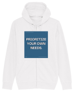 prioritize your own needs7 Hanorac cu fermoar Unisex Connector