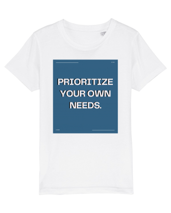 prioritize your own needs7 White
