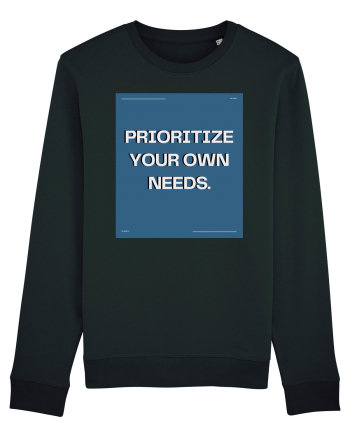 prioritize your own needs7 Black