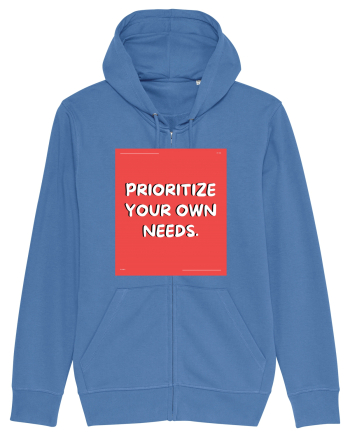 prioritize your own needs8 Bright Blue