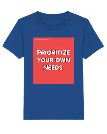 prioritize your own needs8 Majorelle Blue