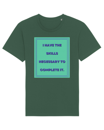 i have the skills necessary to complete it6 Bottle Green