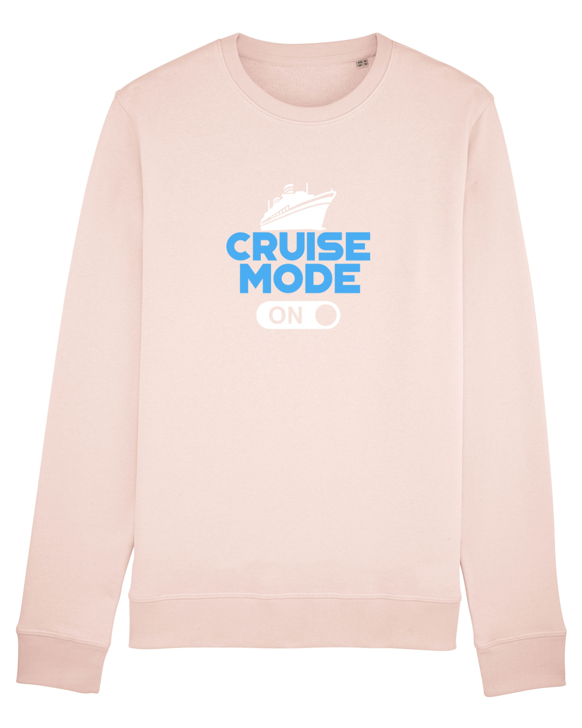 Bluză mânecă lungă Unisex Rise Candy Pink