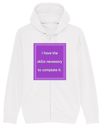 i have the skills necessary to complete it9 White