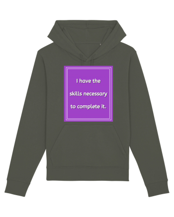 i have the skills necessary to complete it9 Khaki