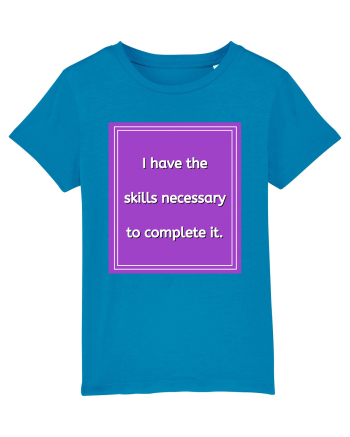 i have the skills necessary to complete it9 Azur