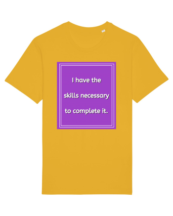 i have the skills necessary to complete it9 Spectra Yellow