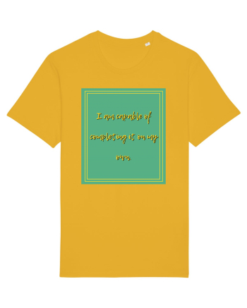 i am capable of completing it on my  own7 Spectra Yellow